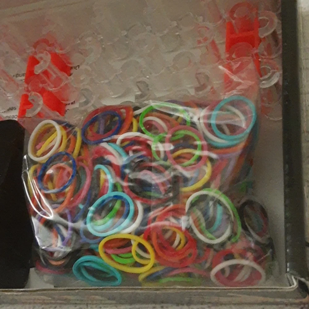 Loom Bands Colorful Bands Rubber Bands Accessories Kit OPEN BOX COMPLETE